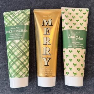 Set of Three Scented hand lotions